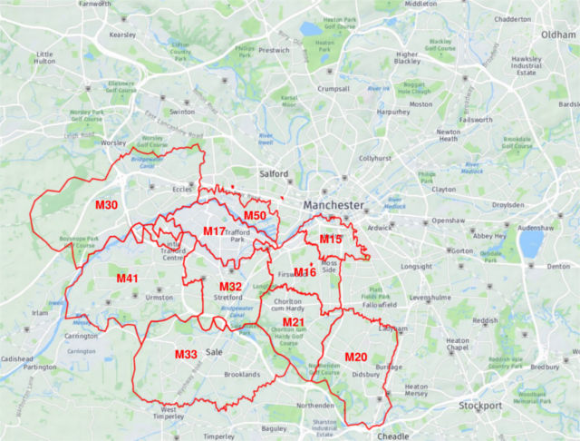 Areas We Cover Egerton Garage Collection And Delivery Service